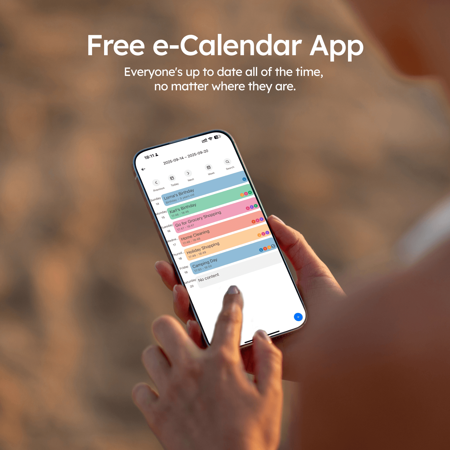 MONA 5 Digital Calendar