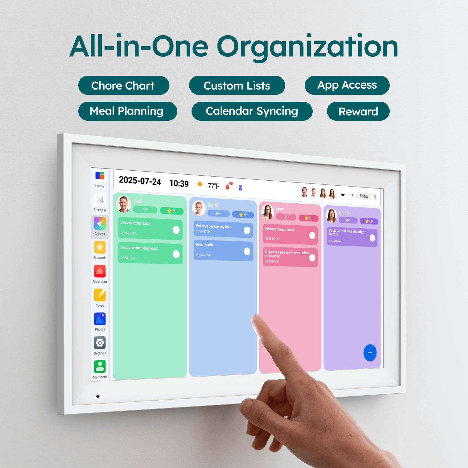 MONA 5 Digital Calendar